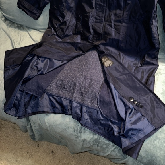 FS Rainwear 18W blue shiny/iridescent raincoat 💕 - Picture 3 of 12